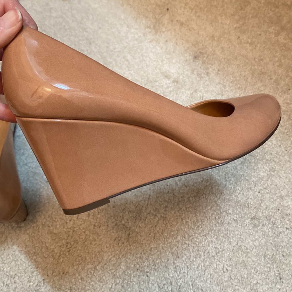 JCrew wedge heels